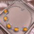 necklace Old wax bracer S925 silver inlaid silver silver Nepal as old ancient silver beeswax silver jewelry