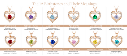 CDE Timeless Heart Necklace for Her – 925 Sterling Silver Jewelry, A Gift of Love for Mother’s Day