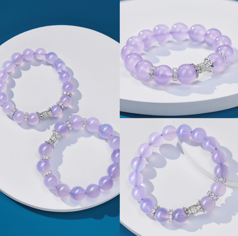 S925 silver gold-plated sandalwood bead string jewelry