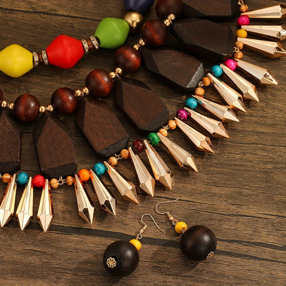 necklace  Multi-layered multi-color Arabic style  necklace