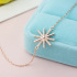 necklace  Guanming silver jewelry sterling silver hand jewelry Korean style sunflower micro-embellished bracelet for women