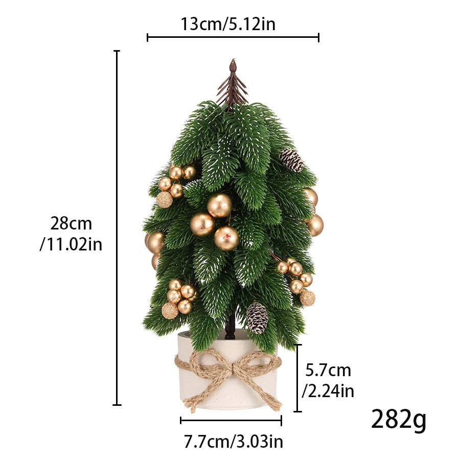 2025 Manufacturer's New Mini Christmas Tree Desktop Decoration Christmas Tree Home Use