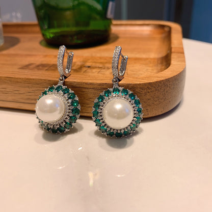 New Emerald Australian Pearl Earrings, Rings, Necklaces, Air Earrings, Fashion Accessories