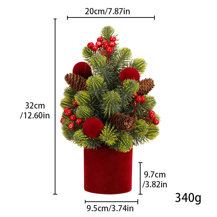 2025 Manufacturer's New Mini Christmas Tree Desktop Decoration Christmas Tree Home Use