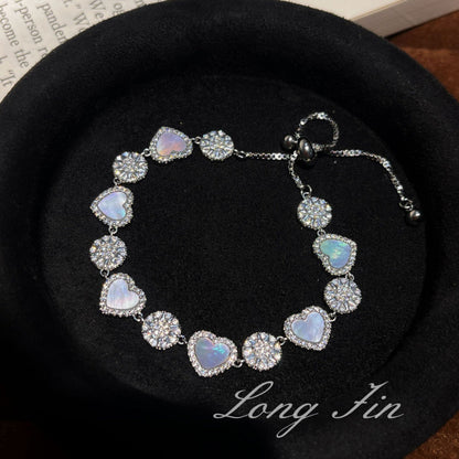 French Retro Shell Love Bracelet Fashion Handmade