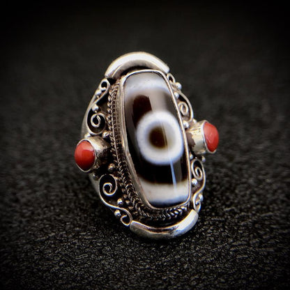 ring  Tibetan Nepalese handmade copper and silver plated jewelry collection   Wholesale is available starting from 30 pieces.