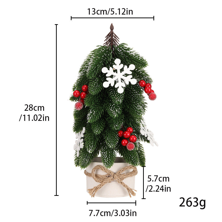 2025 Manufacturer's New Mini Christmas Tree Desktop Decoration Christmas Tree Home Use
