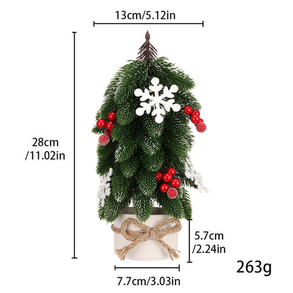 2025 Manufacturer's New Mini Christmas Tree Desktop Decoration Christmas Tree Home Use