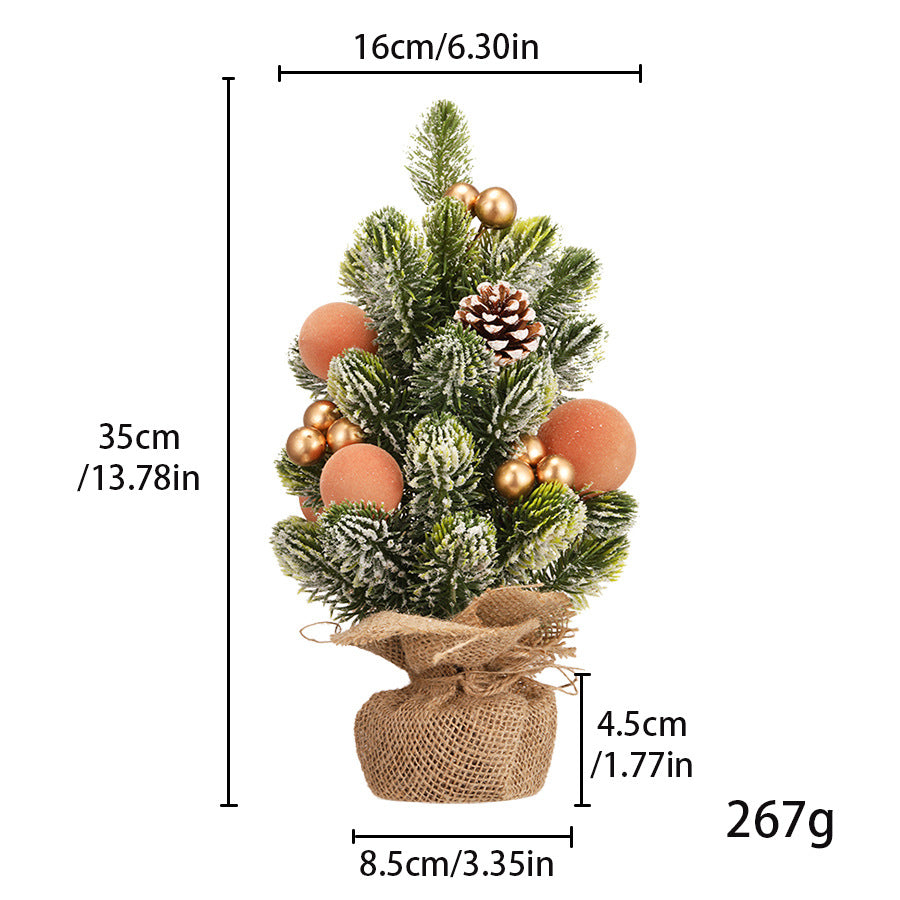 2025 Manufacturer's New Mini Christmas Tree Desktop Decoration Christmas Tree Home Use