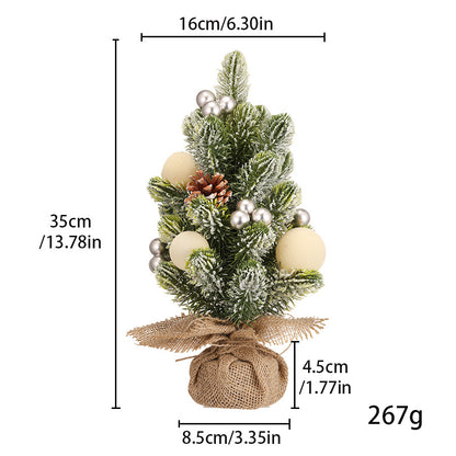 2025 Manufacturer's New Mini Christmas Tree Desktop Decoration Christmas Tree Home Use