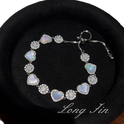 French Retro Shell Love Bracelet Fashion Handmade