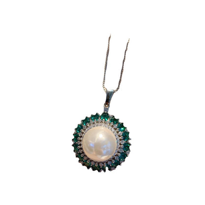 New Emerald Australian Pearl Earrings, Rings, Necklaces, Air Earrings, Fashion Accessories