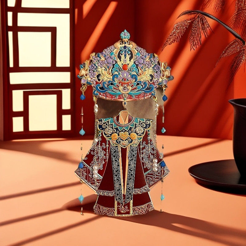 Authentic new Fengguan Xiayu metal refrigerator with cultural and creative ancient style art souvenirs for the New Year