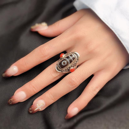 ring  Tibetan Nepalese handmade copper and silver plated jewelry collection   Wholesale is available starting from 30 pieces.