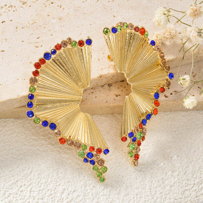 Dubai 18K Gold Plated Middle Eastern Fashion Necklace+Bracelet+Earrings+Ring Set