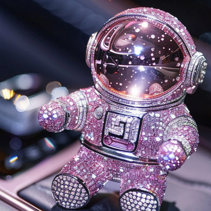 Lingxin Jewelry Astronaut Brooch European Home Decor Car Accessories Birthday Gift