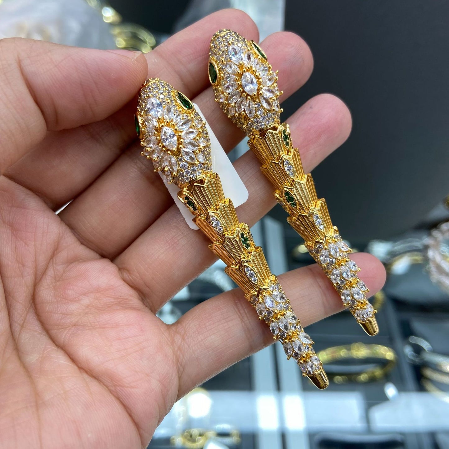 WRAN new five piece snake necklace bracelet earring set