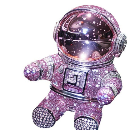 Lingxin Jewelry Astronaut Brooch European Home Decor Car Accessories Birthday Gift