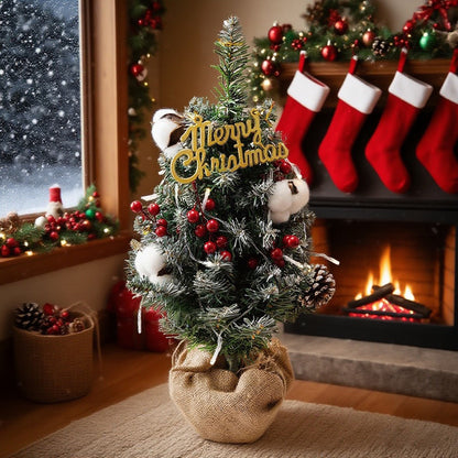 New luminous mini 53cm simulated LED Christmas tree Christmas decoration ornament