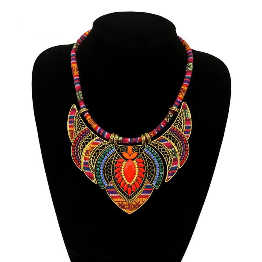 Tribal jewelry, ethnic style, colorful necklaces, tribal bead collars, necklaces, clothing, necklaces