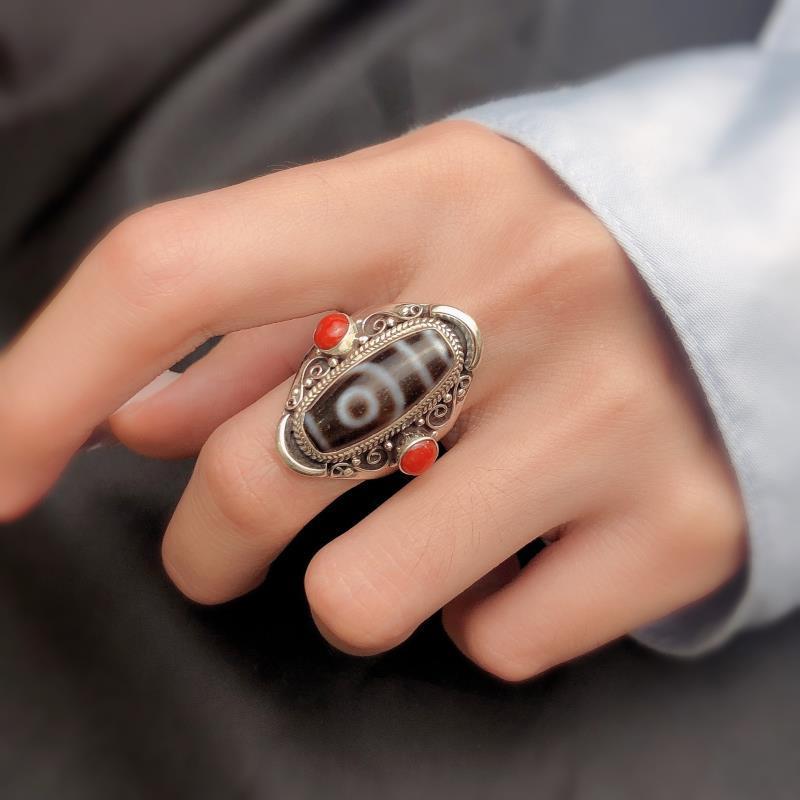 ring  Tibetan Nepalese handmade copper and silver plated jewelry collection   Wholesale is available starting from 30 pieces.