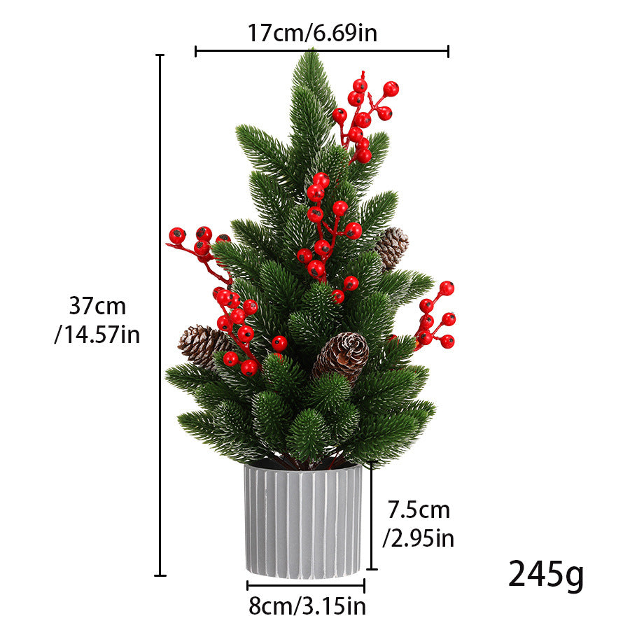 2025 Manufacturer's New Mini Christmas Tree Desktop Decoration Christmas Tree Home Use