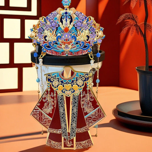 Authentic new Fengguan Xiayu metal refrigerator with cultural and creative ancient style art souvenirs for the New Year