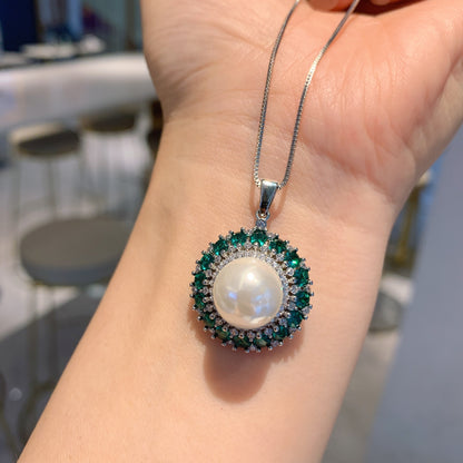 New Emerald Australian Pearl Earrings, Rings, Necklaces, Air Earrings, Fashion Accessories