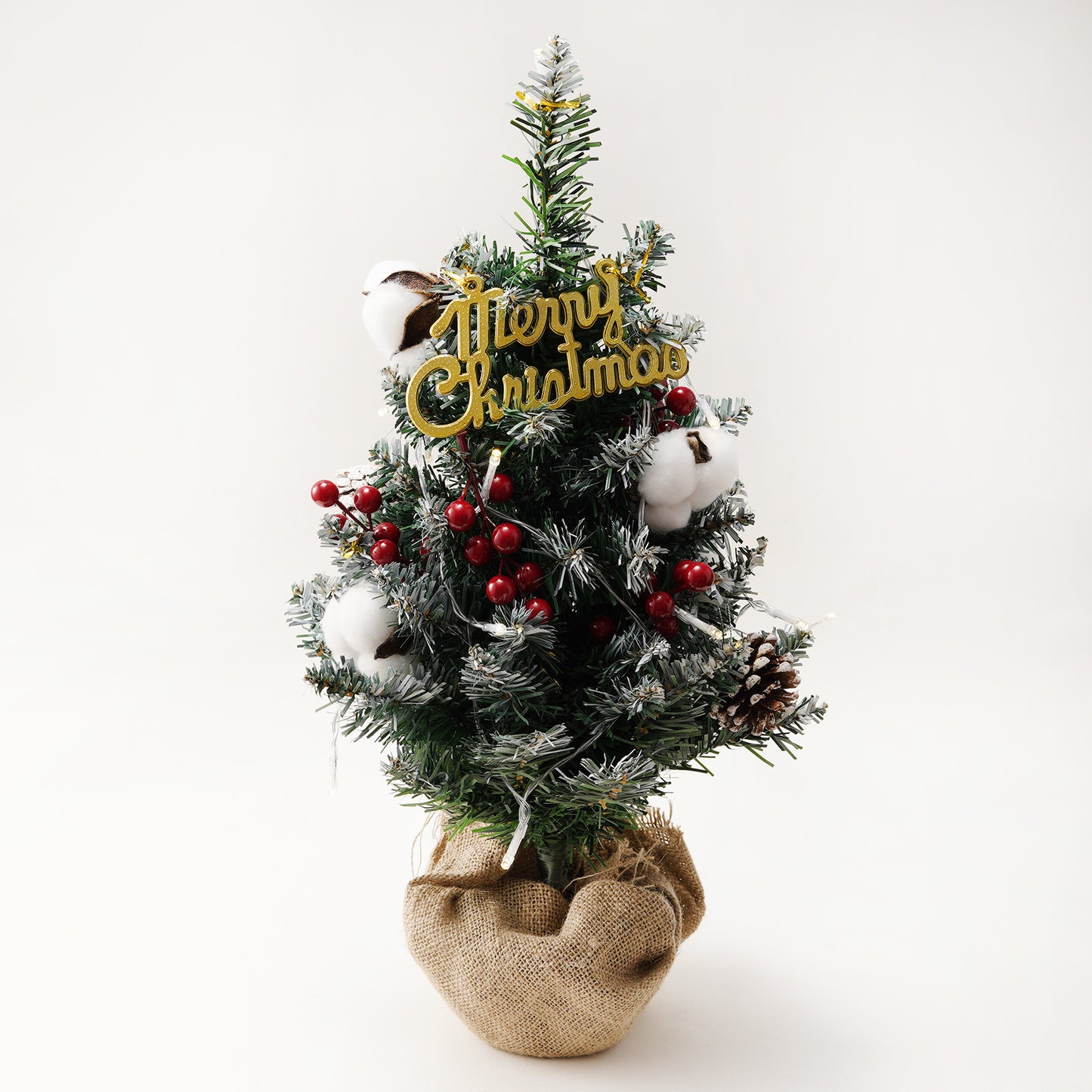New luminous mini 53cm simulated LED Christmas tree Christmas decoration ornament