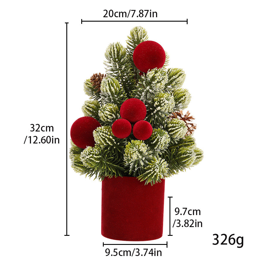 2025 Manufacturer's New Mini Christmas Tree Desktop Decoration Christmas Tree Home Use