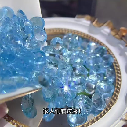 Natural Topaz Bracelet 3 * 4mm, 925 Silver, Amazon Top selling Instagram Style